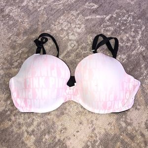 Pink bra 34D